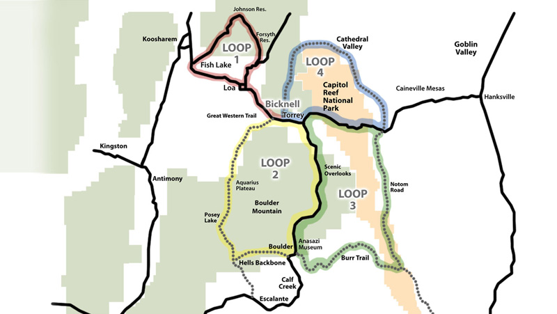 Map of Loops